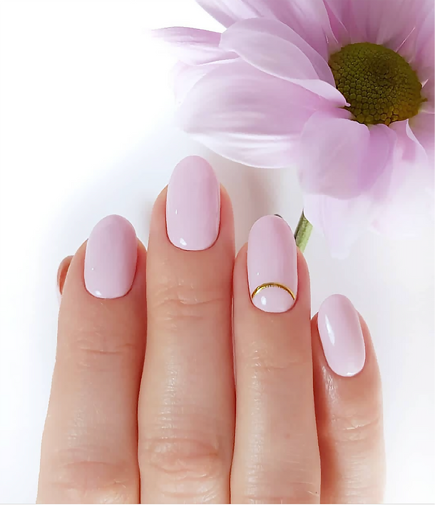 Pink nails tenderness